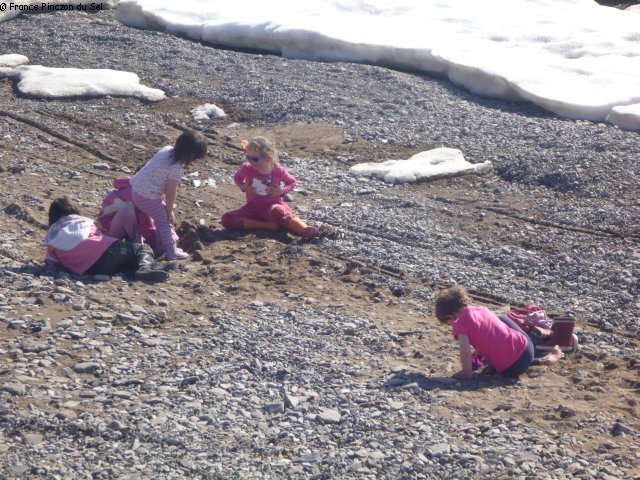 183 A la plage avec les copines de Grise Fiord